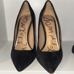Sam Edelman Classic Black Suede Heels